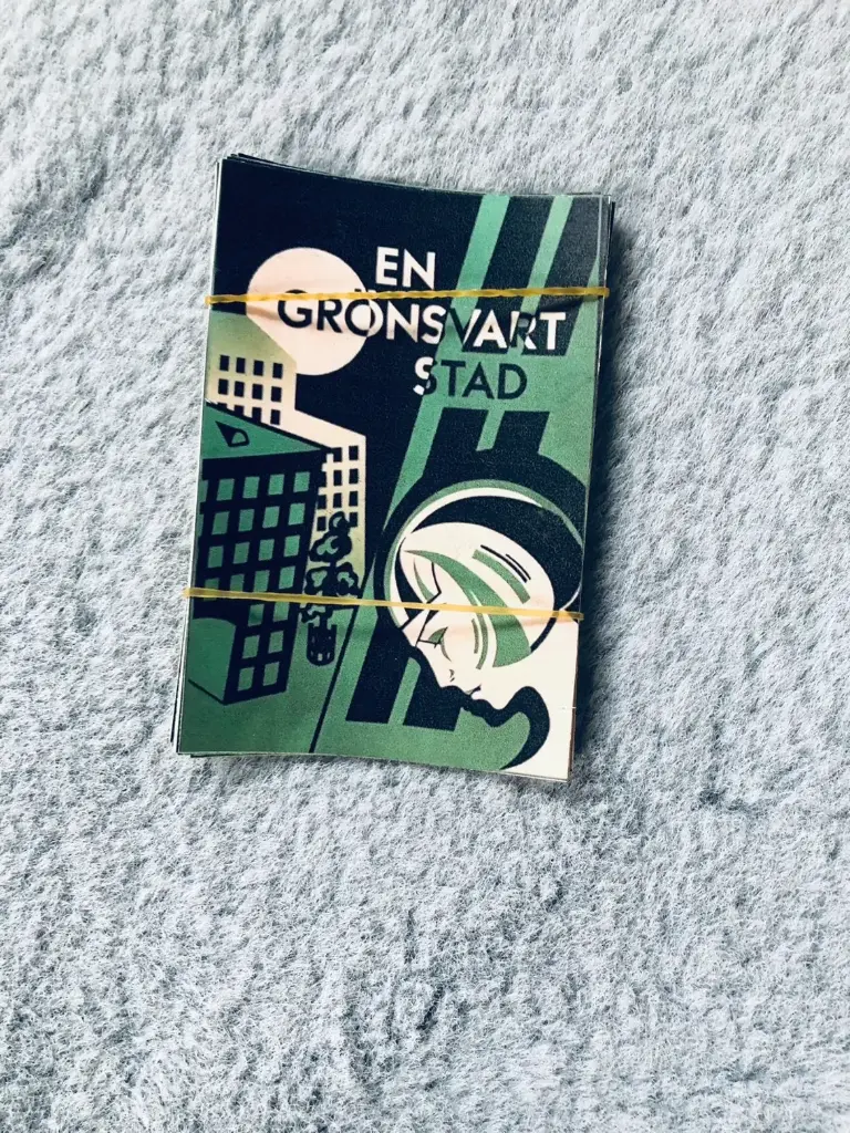 GAIS grönsvart stad