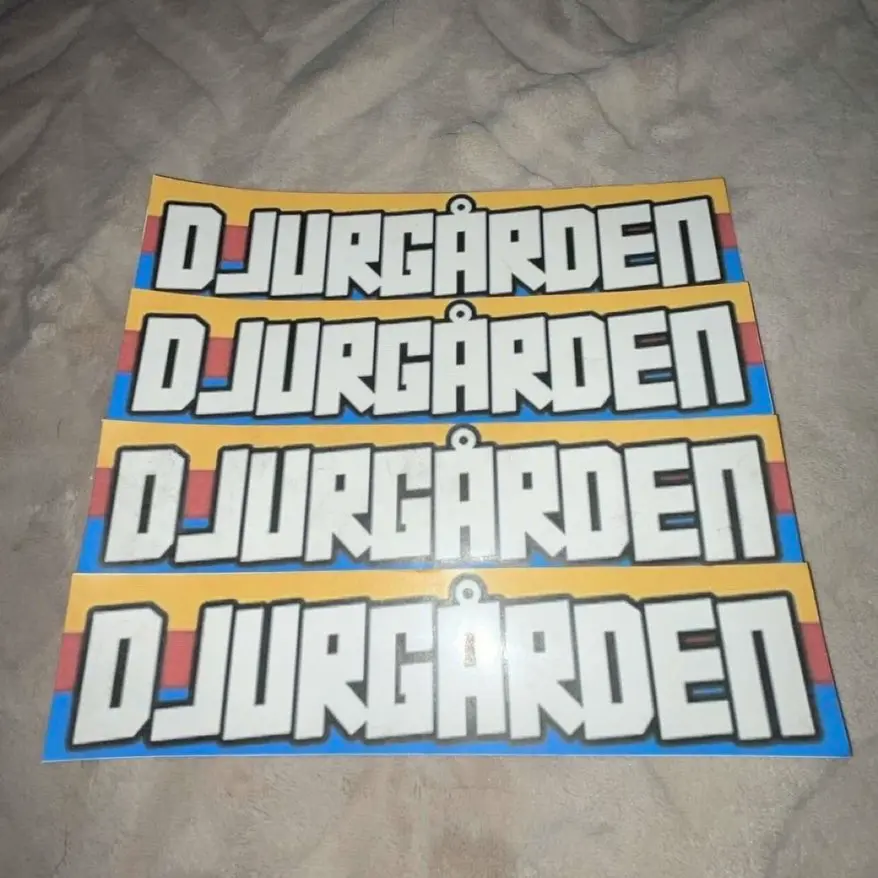Djurgården text cutout